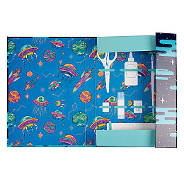 Папка для праці 1 Вересня A4 Space 32х23х4 см Різнокольорова (500233)