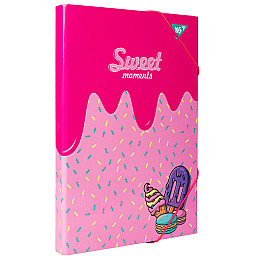 Папка для труда YES A4 Sweet Cream 32х23х4 см Разноцветный (500237)