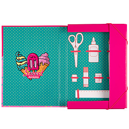 Папка для праці YES A4 Sweet Cream 32х23х4 см Різнокольоровий (500237)