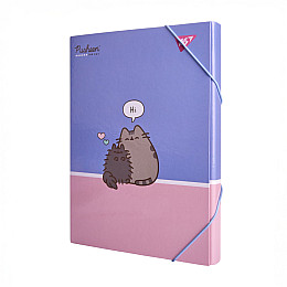 Папка для труда YES A4 Pusheen 32х23х4 см Разноцветный (500249)