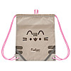 Сумка для обуви YES SB-10 Pusheen Fatty 40х35 см Бежевый (550082)