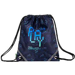 Сумка для взуття YES SB-10-N Game On! 40х35 см Синій (550045)