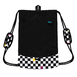 Сумка для взуття YES SB-20 Just Fun 50х34 см Чорно-білий (550054)