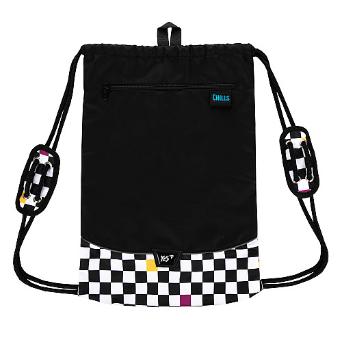 Сумка для взуття YES SB-20 Just Fun 50х34 см Чорно-білий (550054)