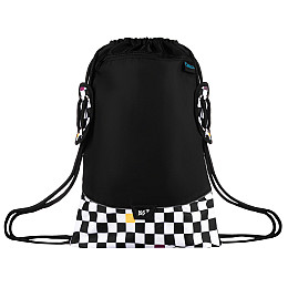 Сумка для взуття YES SB-20 Just Fun 50х34 см Чорно-білий (550054)