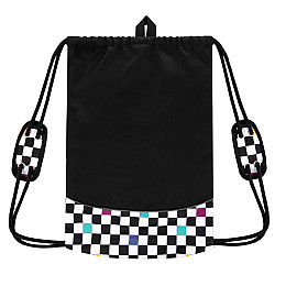 Сумка для взуття YES SB-20 Just Fun 50х34 см Чорно-білий (550054)