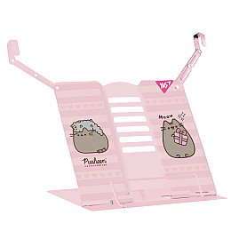 Подставка для книг с дополнительными фиксаторами YES Pusheen 17x21x19 см Разноцветный (470519)