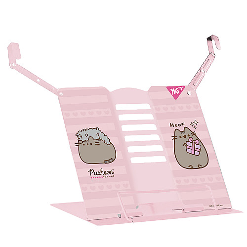 Подставка для книг с дополнительными фиксаторами YES Pusheen 17x21x19 см Разноцветный (470519)