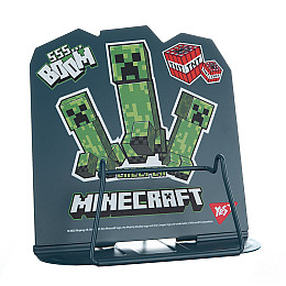 Подставка для книг фигурная YES Minecraft Creeper 16.5x17x16 см Разноцветный (470525)