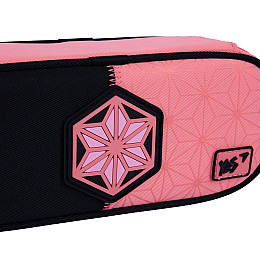 Пенал м'який YES PH-30 Demon Slayer Nezuko 22х9х5 см Чорно-рожевий (533665)