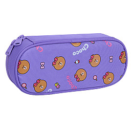 Пенал м'який YES PH-30 Line Friends Pretty Choco 22х9х5 см Різнокольоровий (533703)