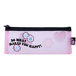 Пенал м'який YES PH-33 Be Happy 22х8,5х3 см Різнокольоровий (533669)