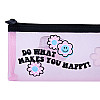 Пенал м'який YES PH-33 Be Happy 22х8,5х3 см Різнокольоровий (533669)