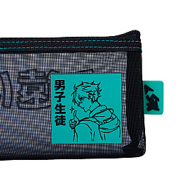 Пенал м'який YES PH-33 My Anime 22х8,5х3 см Чорний (533670)