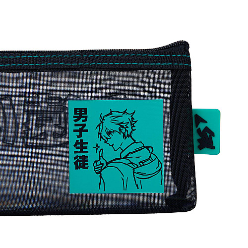 Пенал м'який YES PH-33 My Anime 22х8,5х3 см Чорний (533670)