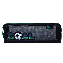 Пенал м'який YES PH-34 Football Time 21х6х4 см Чорний (533693)
