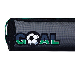 Пенал м'який YES PH-34 Football Time 21х6х4 см Чорний (533693)