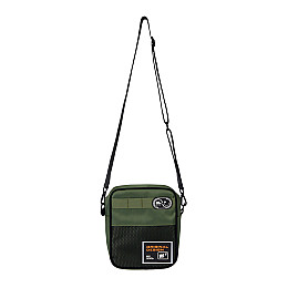 Сумка через плечо YES CB-2 Urban Style 20х17х6 см Черно-зеленый (550068)