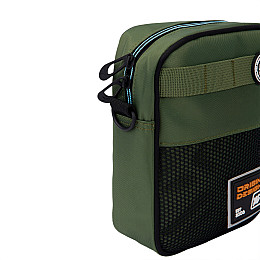 Сумка через плечо YES CB-2 Urban Style 20х17х6 см Чорно-зелений (550068)