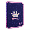 Пенал одинарный YES HP-03 Little Queen 13х21х3 см Разноцветный (533660)