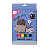 Карандаши цветные YES Pusheen 18 цветов (290766)