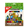 Карандаши цветные YES Minecraft 24 цветов (290770)