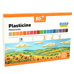 Пластилин YES Orange Line 18 цветов 360 г (540691)