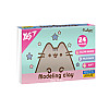 Пластилин YES Pusheen 24 цветов 480 г (540685)