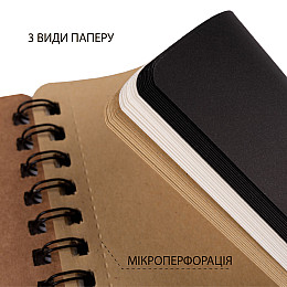 Скетчбук Santi DUAL 3в1 для графіки 18х18 см 33 л (743283)