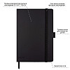 Скетчбук для графіки Santi з чорною папером 15x21 см PU 145 г/м2 56 л (743244)