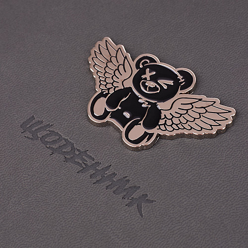 Дневник шкільний YES PU Bear angel А5 Сірий 40 аркушів (911387)