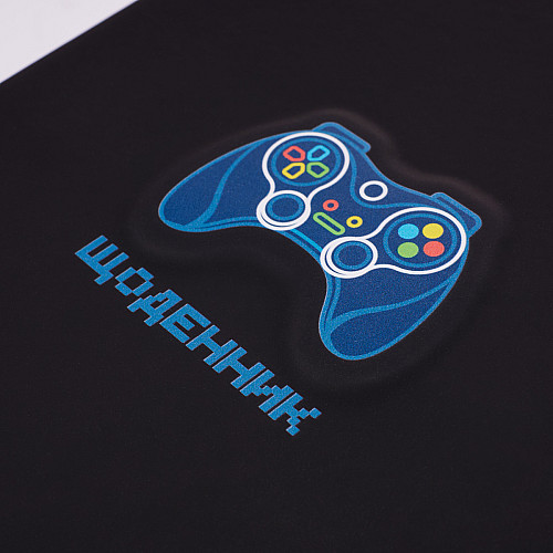 Дневник школьный YES PU Play game А5 Черно-голубой 40 листов (911610)