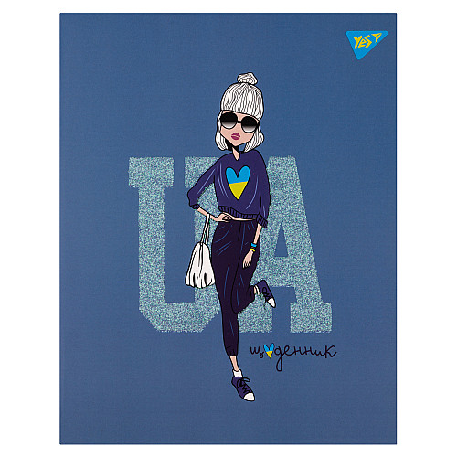 Дневник школьный YES Girl UA A5 Разноцветный 40 л (911541)