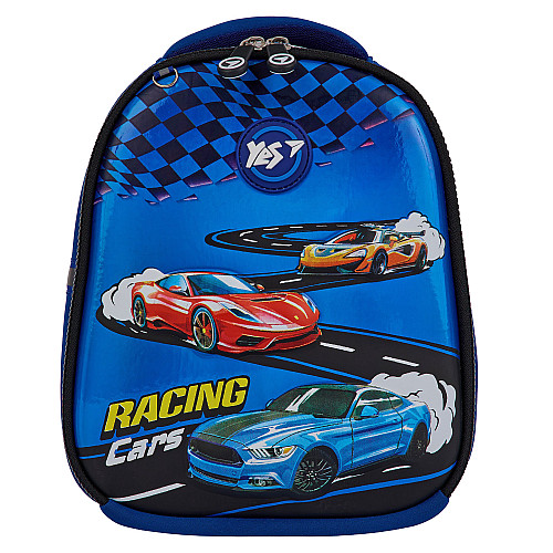 Рюкзак детский YES K-33 Racing Cars 25х20х9 см Разноцветный (550020)