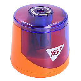 Точилка YES автомат со сменным лезвием Сине-фиолетовый (620572)