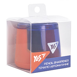 Точилка YES автомат со сменным лезвием Сине-фиолетовый (620572)