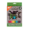 Карандаши цветные YES Minecraft Heroes 18 цветов (290732)
