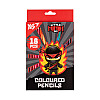Карандаши цветные YES Ninja 18 цветов (290737)