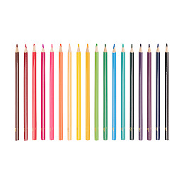 Карандаши кольорові YES Ninja 18 кольорів (290737)