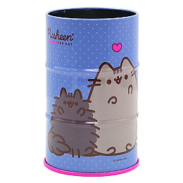 Стакан-подставка бочка YES Pusheen 10,8х6,5 см Разноцветный (708377)