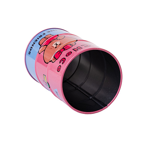 Стакан-подставка бочка YES Line friends 10,8х6,5 см Разноцветный (708098)