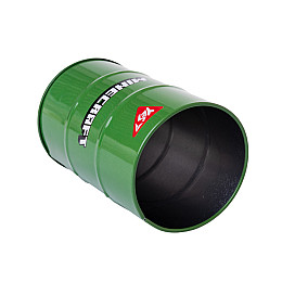 Стакан-підставка бочка YES Minecraft Creeper 10,8х6,5 см Чорно-зелений (708096)