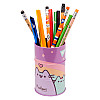 Стакан-подставка бочка YES Pusheen 10,8х6,5 см Разноцветный (470505)