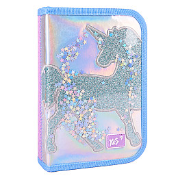 Пенал одинарный YES HP-02 Your Magic Unicorn 13х21х3 см Разноцветный (533647)