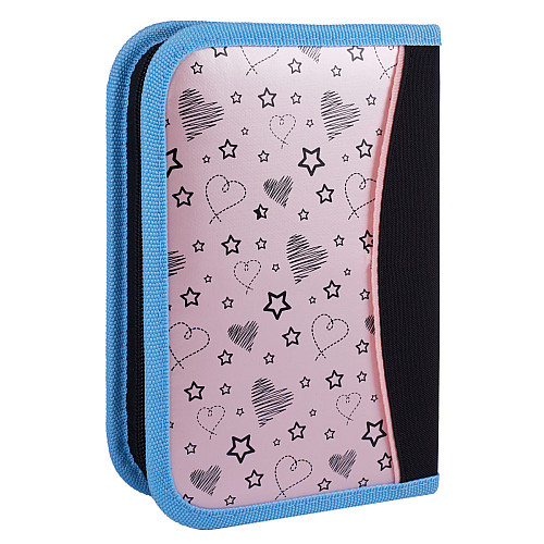 Пенал одинарный YES HP-04 Cute Unicorn 14х21х4 см Разноцветный (533627)