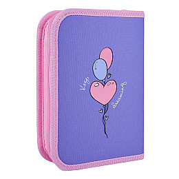 Пенал одинарний YES HP-04 Purr Meow 14х21х4 см Різнокольоровий (533624)