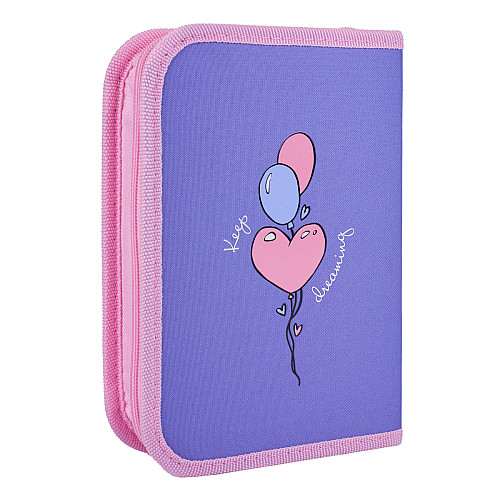 Пенал одинарный YES HP-04 Purr Meow 14х21х4 см Разноцветный (533624)