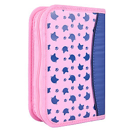 Пенал одинарний YES HP-04 Meow-Meow 14х21х4 см Різнокольоровий (533623)