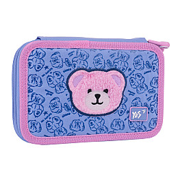 Пенал двойной YES HP-01 Cute Bear 13х21х4 см Разноцветный (533636)