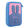 Пенал двойной YES HP-01 Lovely Bunny 13х21х4 см Разноцветный (533637)